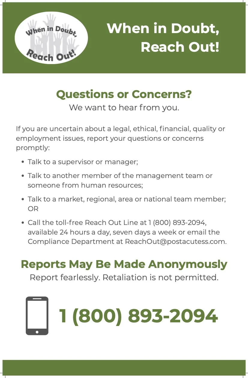 Poster - Reach Out Poster