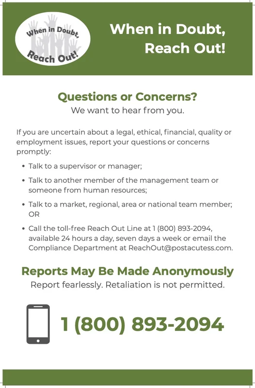 Poster - Reach Out Poster