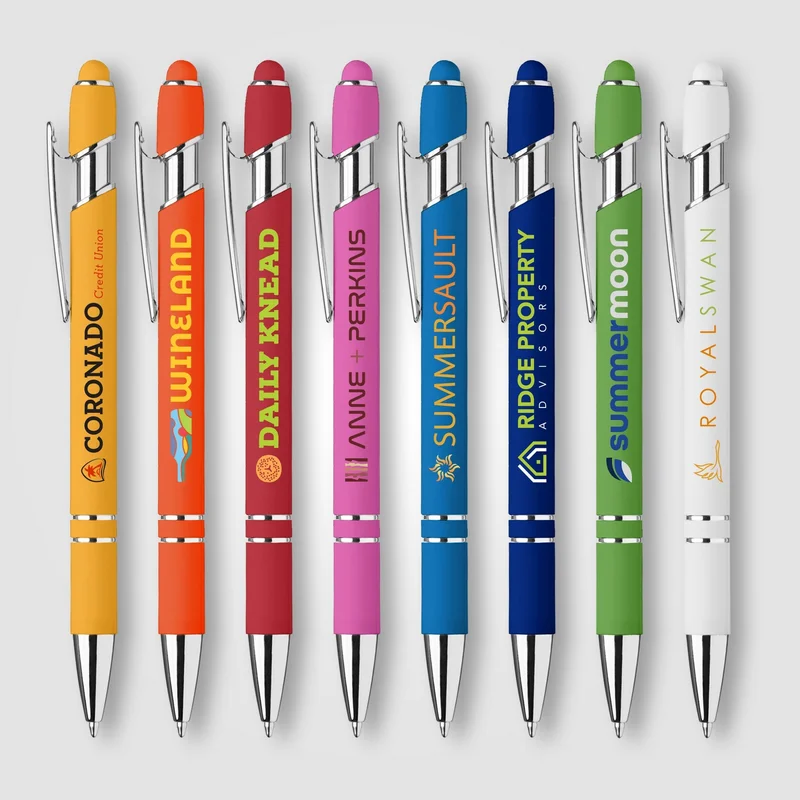 Soft Touch Stylus Gel Pen